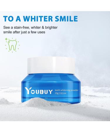 Taduno Teeth Whitening Powder Natural Teeth Whitener Teeth Whitening Powder Toothpaste - Buy Online on GoSupps.com
