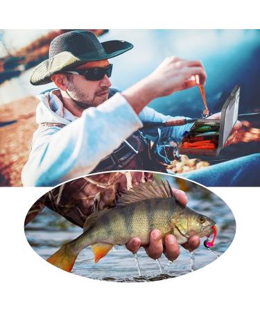 PLUSINNO 253/108pcs Fishing Accessories Kit - Tackle Box with Lures, Hooks, and Blades for Bass, Bluegill, Crappie - Buy Online on GoSupps.com