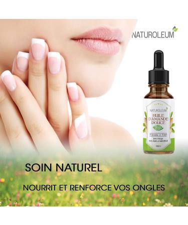 Organic Sweet Almond Oil 100ml - 100% Pure Cold Pressed Extra Virgin | Vegan Body Skin Face & Hair Care - Buy Online on GoSupps.com