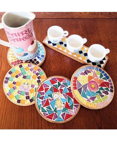 200g Mixed Color Shine Crystal Mosaic Tiles - Bulk Assorted Glitter Pieces for DIY Crafts and Home Decor - Buy Online on GoSupps.com