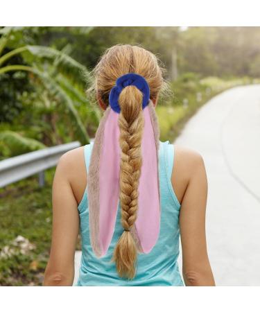 FOMIYES Bow Hair Scrunchies Easter Bunny Ears Silk Scrunchies Hair Ties Bobbles Elastic Hair Ties Ropes Ponytail Holder Hair Accessories for Women Girl - Buy Online on GoSupps.com