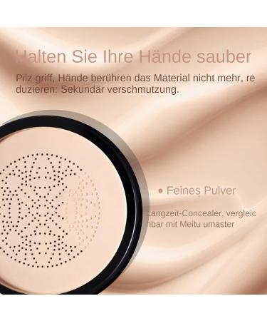  Generisch BB Cream Foundation Foundation - Air Cushion Moisturizing Face Complexion - Light Hydration - Concealer | Long Lasting Skin to Perfection Natural Smooth Coverage with Stra - Buy Online on GoSupps.com