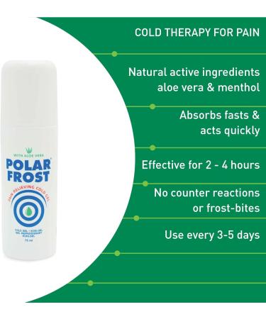 Polar Frost Roll On (75ml) x 6 Pack - Buy Online on GoSupps.com