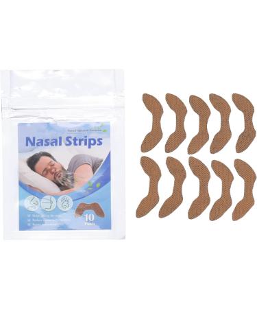 Nasal Congestion Relief Strips - 10pcs | Comfortable Wear | Snoring Nasal Strips for Night Use - Buy Online on GoSupps.com