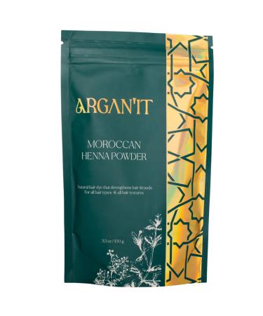 100% Pure and Natural Premium Moroccan Henna Powder 3.5oz Lawsonia inermis for Hair Dye