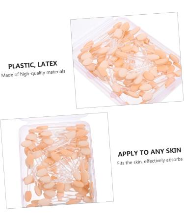 Angoily 50pcs Dual-headed Eyeshadow Shadow Stick Convenient Eye Latex Practical Tools Plastic Makeup Sticks - Buy Online on GoSupps.com