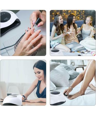 Professional UV LED Nail Dryer Lamp | 4 Timer Settings | Touchscreen & Auto Sensor | Ideal for Gel Shellac & Polygel Nails - Buy Online on GoSupps.com