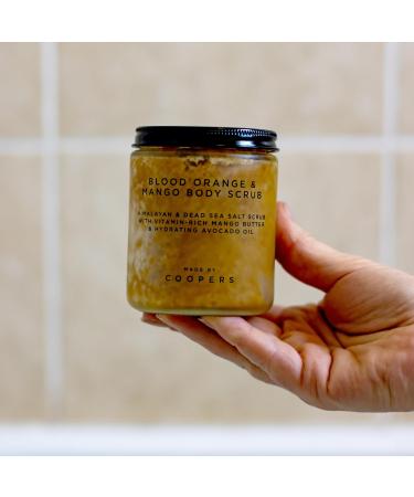 Made by Coopers Blood Orange & Mango Body Scrub 250G - Exfoliating Natural Skincare for Radiant Skin | Shop Internationally - Buy Online on GoSupps.com