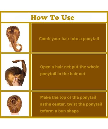 Blonde Hair Nets Bundle: 30pcs + Hair Pins & Bands - Ideal for Ballet Dancers and Nurses - Buy Online on GoSupps.com