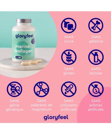 Pure Marine Collagen (Type 1) 1500mg High Dosed 120 Collagen Hydrolyzate Capsules 100% Natural Collagen Easily Absorbed No Flavors and Additives - Buy Online on GoSupps.com