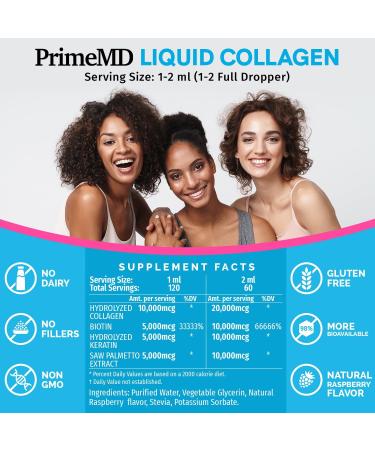 Liquid Collagen Biotin (2pk) and Nitric Oxide (1pk) Supplement Bundle - Potent Vitamins for Hair Skin Nails Heart Circulatory and Lipid Support - Non-GMO Vegan Gluten-Free - Buy Online on GoSupps.com