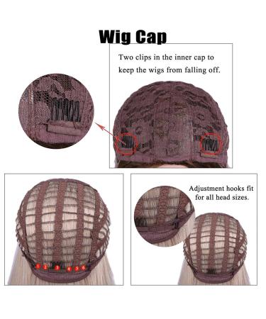 Porsmeer Pink Lure Curls Wig for Women & Girls | Natural Ombre Synthetic Hair for Everyday Cosplay & Party - Buy Online on GoSupps.com