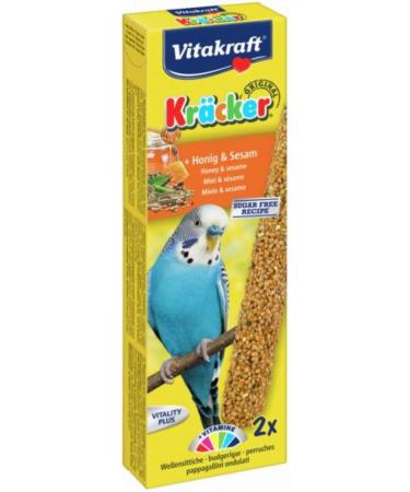 Vitakraft Parakeet Crackers Honey & Sesame - 2 Sticks - Buy Online on GoSupps.com