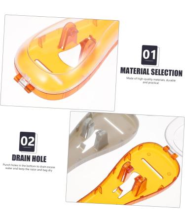 Milists 3-Piece Razor Storage Box | Portable Travel Case for Men's Electric Razors | Protective Cover & Soap Box - Buy Online on GoSupps.com