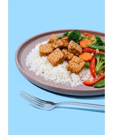 KoRo - Bio Tempeh 175 g - Fermentierte Sojabohnen - Hoher Proteingehalt - Veganer Fleischersatz Pack de 1 - Buy Online on GoSupps.com