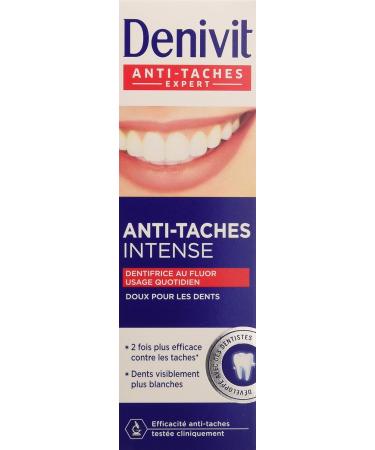 Denivit Toothpaste Foam - Tasteless Stain-Repellent Intensive Enamel Protection | 50 ml - Shop Internationally - Buy Online on GoSupps.com