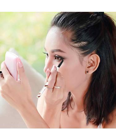 Eyeshadow Stick | Cream Gel Texture Multicolors Eyeliner Makeup with Brush - Long Lasting Eye Liner Quick Drying Makeup Supplies for Daily Use Pochy Smoke Pink - Buy Online on GoSupps.com