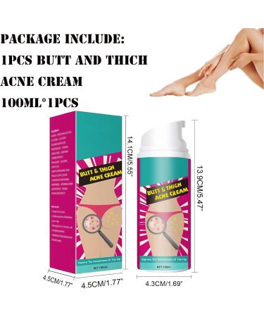  Mikabila (10 F)100ml Ass Acne Cream Glutei Pimple Reduction Glutei Pimple Cream Butt Pimple Clearing Removes Pimple and Redness for Glutei and Coscebutt Cream - Buy Online on GoSupps.com