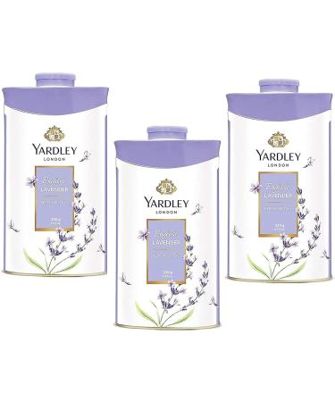 Yardley London Fresh Floral Fragrance Locked in a Fine & Silky Perfumed Talcum Powder (Yardley London English Lavender Pack of 2 250Gram) - Buy Online on GoSupps.com