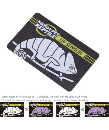 Pssopp 5pcs UV Rapid Test Cards - UVB Sensor for Reptile Heating Lamps | Photochromic UVB Card Display - Worldwide Shipping - Buy Online on GoSupps.com