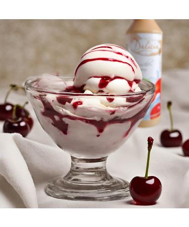 Cherry Desserts Sauce | Seductive Topping 600g - Delicia | Versatile Culinary Creations - Buy Online on GoSupps.com