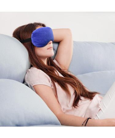 LotFancy Heated Eye Mask for Dry Eyes - Lavender Eye Compress for Hot Cold Therapy - Relief for Stye, Puffy Eyes, Migraine - Buy Online on GoSupps.com
