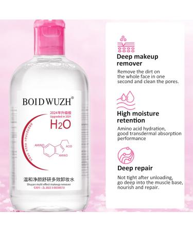 Waterproof Make-Up Remover Micellar Cleansing Water H2O to Cleanse Skin Remove Makeup and Brighten Dull Skin for All Skin Types including sensitive skin and makeup removal - Buy Online on GoSupps.com