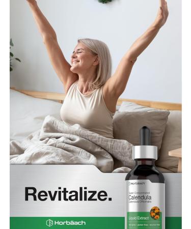 Horb ach Calendula Tincture | 2 fl oz | Liquid Extract Drops | Alcohol Free | Vegetarian Non-GMO Gluten Free Herbal Supplement - Buy Online on GoSupps.com