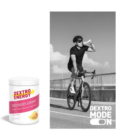 Dextro Energy Recovery Drink Tropical 356g - Electrolyte Powder with Vitamins & Magnesium for Muscle Recovery - Buy Online on GoSupps.com