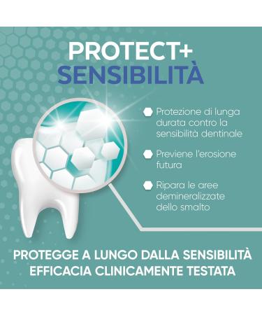 Mentadent Mentadent Professional Protect+ Sensitivity Toothpaste Sensitive Toothpaste Remineralizes and offers protection against tooth sensitivity with biological minerals and potassium 75 ml - Buy Online on GoSupps.com