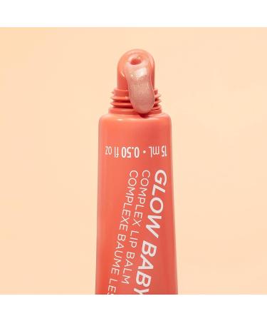 Pacifica Glow Baby Lip Balm Vitamin C Infused Hydrating Balm with Coral Shimmer Moisturizes & Revives Dry Chapped Lips Plant Squalane & Oils Non-Sticky Glassy Shine Vegan - Buy Online on GoSupps.com