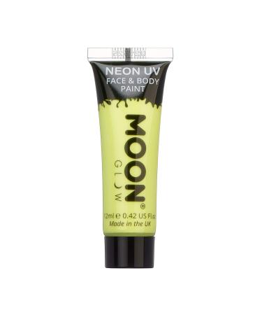 Moon Glow - 12ml Neon UV Face & Body Paint - Pastel Yellow