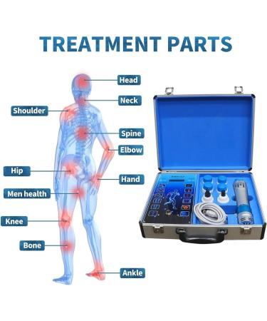 ZIXIAOS ED Shock Wave Therapy Device - Professional Pain Relief & ED Treatment Massage Device for Muscle Pain Relief - Buy Online on GoSupps.com