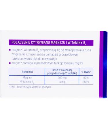 Magne B6 MAX - 100 Tabs - Magnesium 100mg + VIT B6 2mg - Pack of 2 x 50 tabs - Buy Online on GoSupps.com