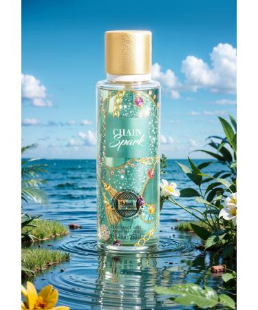 Hybrid & Company Women Chain Spark Body Fragrance Mist Brume Parfumee 250Ml Chain Spark 8.4 Fl Oz (Pack of 1) - Buy Online on GoSupps.com