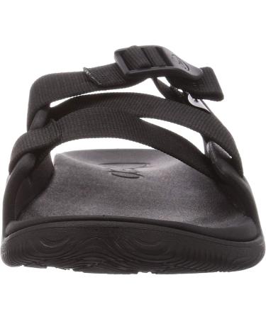 Chaco Women's Chillos Slide Sandal 8 Black - Comfortable and Stylish Footwear - Buy Online on GoSupps.com