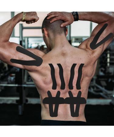 Sports Tape 5m Length Elastic Sports Tape | Waterproof Latex Sports Body Tape Used for Joints and Muscles Sports Tape Sports Recovery and Support Color - Buy Online on GoSupps.com