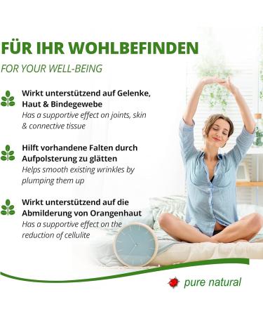  MoriVeda MoriVeda BioCell Collagen Capsules | 60 Capsules | Contains Collagen II Hyaluronic Acid and Chondroitin Sulfate with High Bioavailability | For Skin Hair & Joints | Monthly Pack 1x60 - Buy Online on GoSupps.com