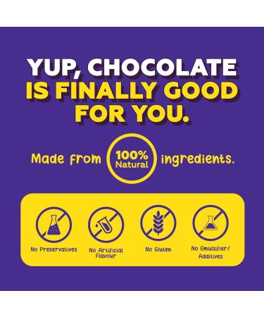 Yogabar Dessert Protein Bar - Healthy Chocolate Fudge Brownie Snack | 7g Protein & 5g Fiber | Guilt-Free Nutty Fudge Brownie (10 Bars) - International Shipping Available - Buy Online on GoSupps.com