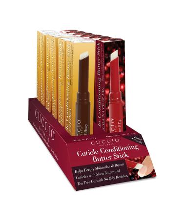 Cuccio Naturale Cuticle Butter Stick - Shea Butter, Olive Oil, Vitamins A & E - 0.056 Oz - Buy Online on GoSupps.com