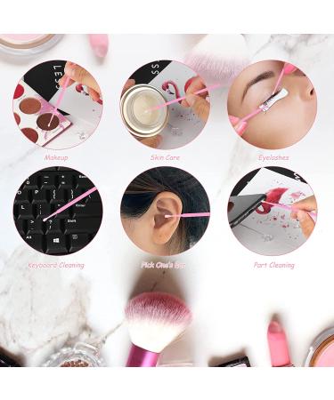 500PCS Disposable Micro Applicators Brush - 2.0mm Head Diameter - Makeup & Personal Care - Pink (5 x 100 PCS) - Buy Online on GoSupps.com