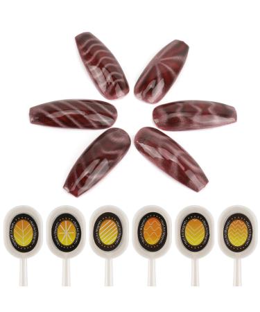 MWOOT 6-Piece Nail Magnet Tool Set | 3D Cat Eye Nail Art Magnet Pen for Gel Polish | Magical Nail Tools for Perfect Nail Designs - Buy Online on GoSupps.com