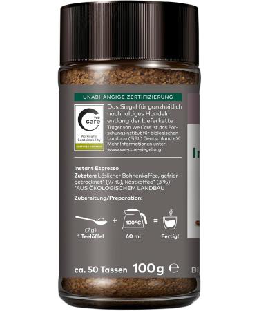 Lebensbaum Tree of Life Espresso Instant 100 g - Buy Online on GoSupps.com