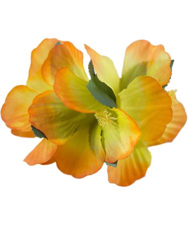 Hula Girl Hibiscus Flower Hair Clips - 12 Pack, Assorted Colors, Perfect for Events & Decor - Buy Online on GoSupps.com