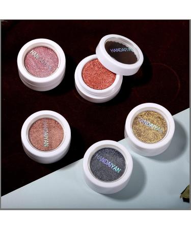 MEICOLY Navy Blue Chameleon Powder-cream Glitter Eyeshadow - Pressed Pigmented Mineral Ultra Shimmer for Eye Brightening - Buy Online on GoSupps.com
