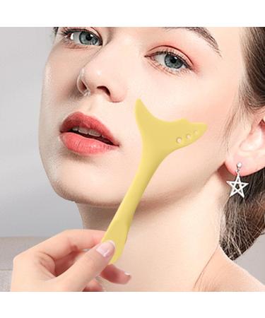 Eyelash Tools Mascara Shield | Silicone Eyelash Aid | Multifunctional Eyelash Lipstick Eyeshadow Applicators Aid Tool Reusable For Beginners And Makeup Masters Yellow - Buy Online on GoSupps.com