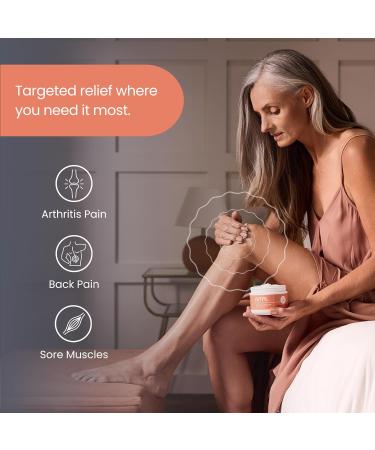 numm. Topical Pain Relief Gel Warm Sizzle 3% Camphor 3% Menthol Orange Citrus Mint Scent 8oz Jar 1 - Buy Online on GoSupps.com