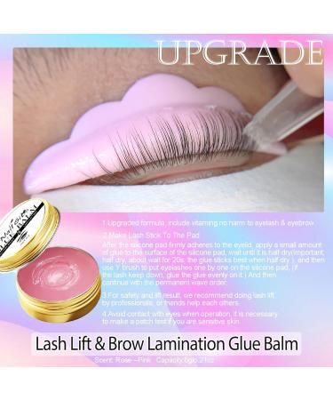 Lash Lift Kit with Glue Balm 4 In 1 Eyelash Perm Brow Lamination Lift Kit with Black Color Professional Eyelash Lift Lash Perm Kit with Detailed Instruction Salon-Quality BL-A - Buy Online on GoSupps.com