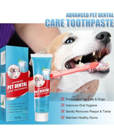 KOAHDE Pets Toothpaste Pets Teeth Cleaning Toothpaste Dogs Dental Care Dogs Toothpaste Toothpaste for Dogs & Cats Pets Oral Hygiene Toothpastes Helps Prevent Bad Breath & Combat Plaque Pets Toothpaste - Buy Online on GoSupps.com