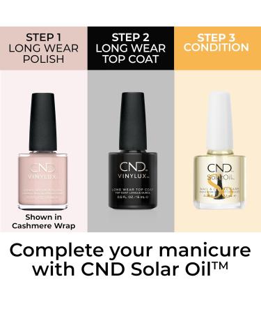 CND Vinylux Longwear Nude Nail Polish - Gel-like Shine Chip Resistant 0.5 Fl Oz - International Shipping Available - Buy Online on GoSupps.com